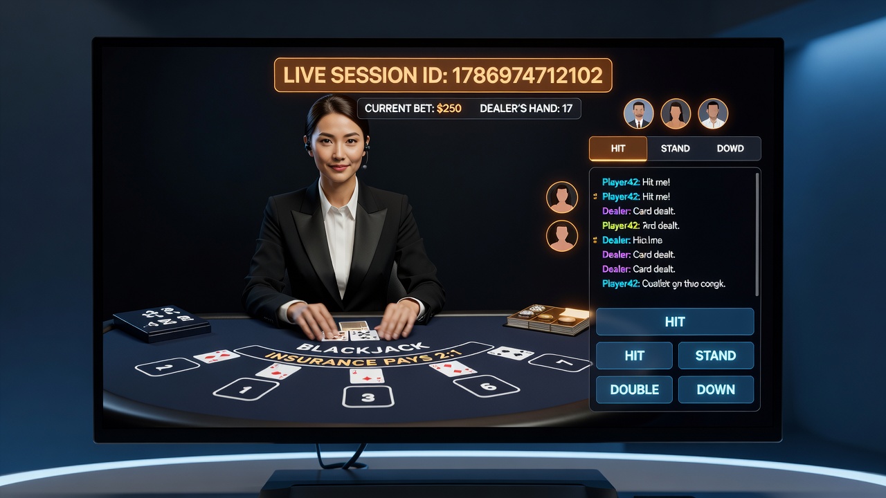 Mobile screen view of a live roulette wheel with betting options and real-time dealer feed active